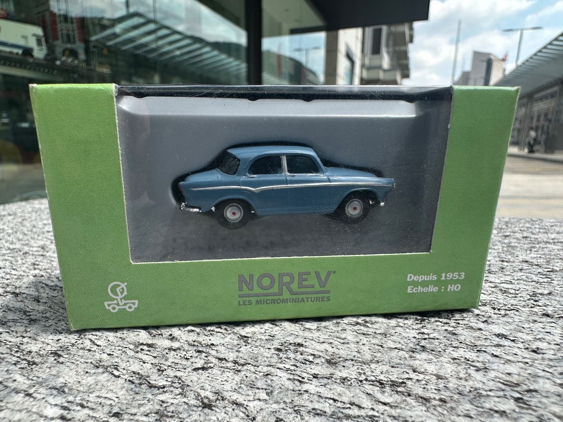 Norev Modellini d'auto: Norev 1:87 H0 Simca Aronde Bleu – Nuovo (secondo la descrizione) da Chiasso venduto da Carrara-Modellismo