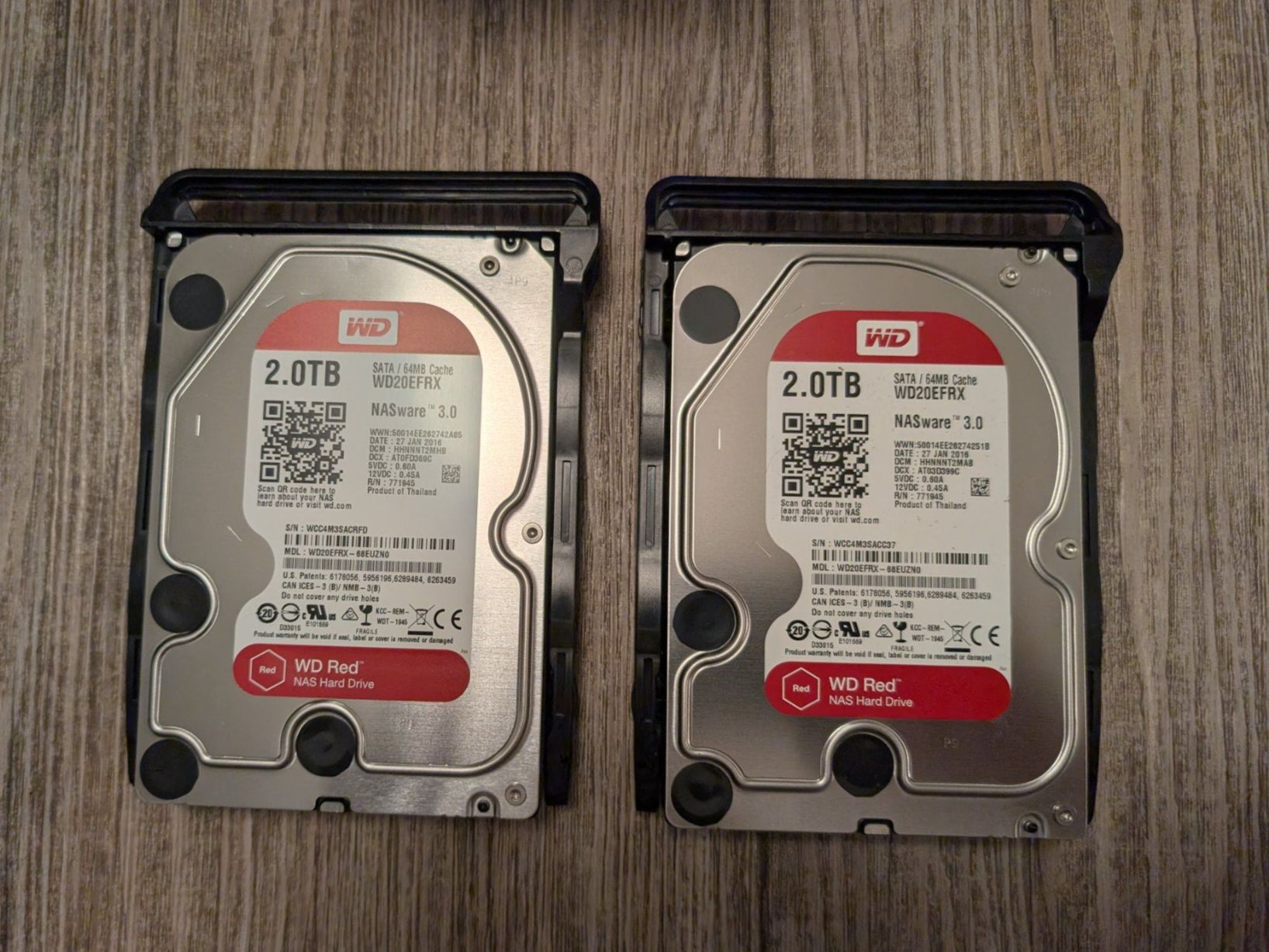 Synology Server: Synology DS216 + 2 x 2TB WD Red – Usato da Aarberg venduto da fosta 2