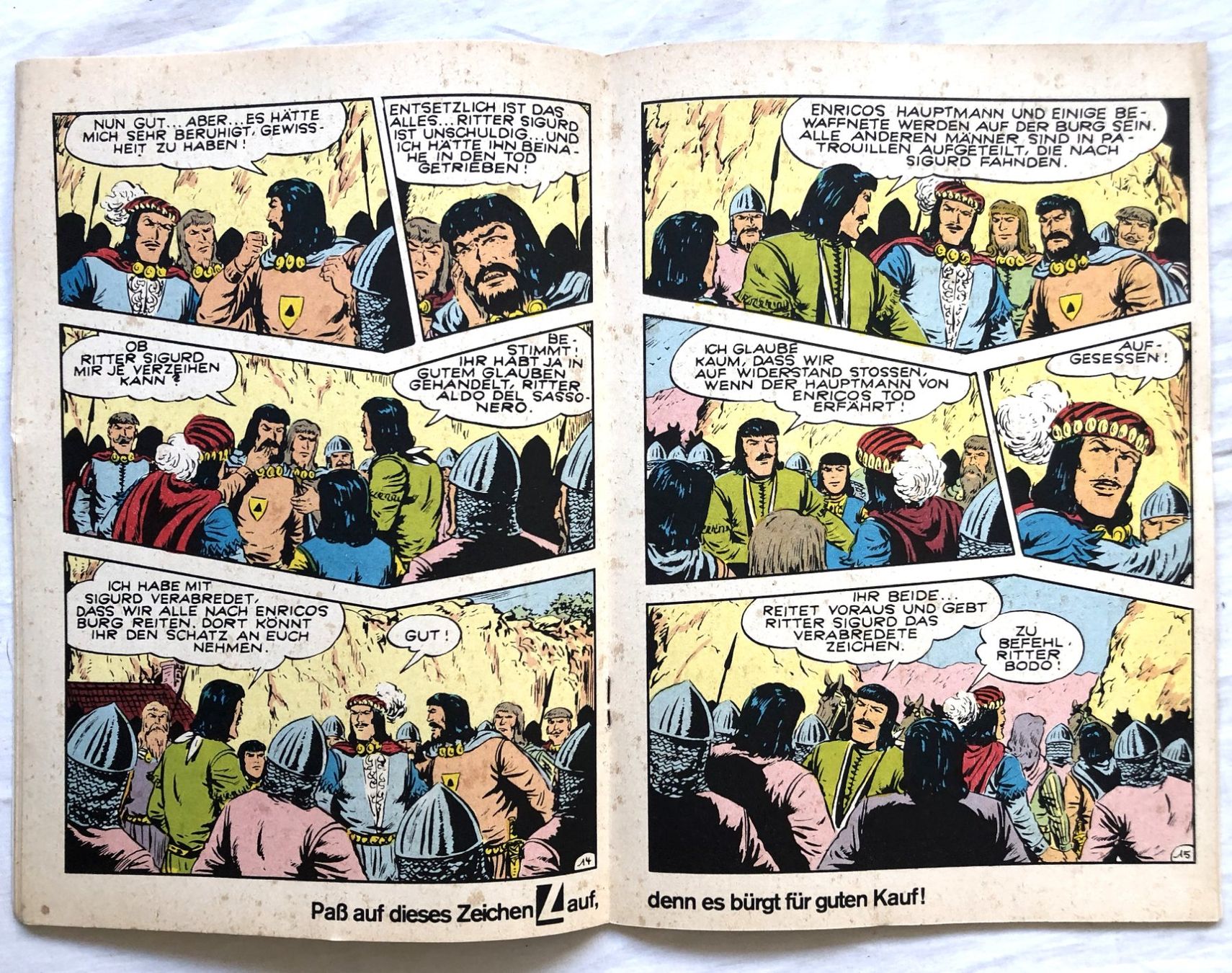 Comics: SIGURD - DER RITTERLICHE HELD - Nr.240 – Gebraucht aus Schaffhausen von durruti 2