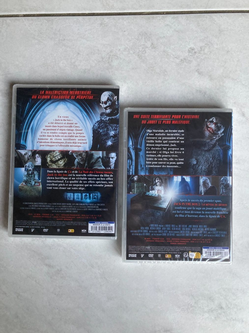 Alle DVDs: Coffret 2 DVD - JACK in the BOX 1&2 – Gebraucht aus Bassecourt von CALUMET-X 3