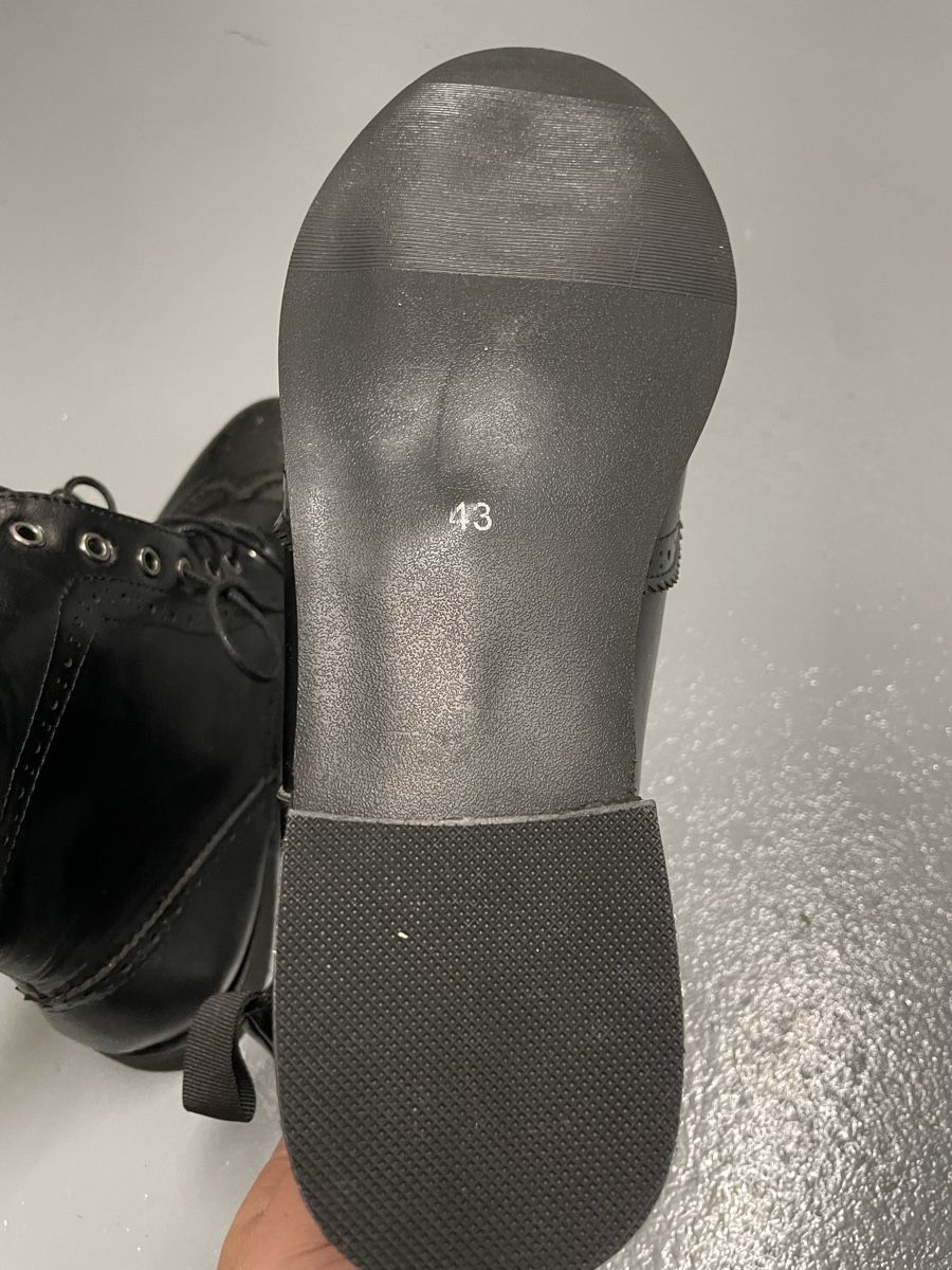 Scarpe da uomo: Schwarze Lederschuhe, Grösse 43 – Nuovo (secondo la descrizione) da Niederglatt ZH venduto da ctulimp 4