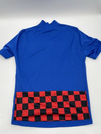 Vintage Gonso Velotrikot blau – Globi-Farben – Radsport