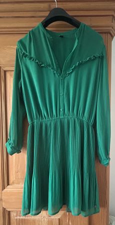 Pepe Jeans grunes Kleid Grosse M