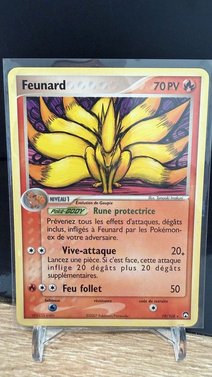 Pokémon Sammelbilder & Trading cards: Feunard 19/108 FR – Gebraucht aus Boudry von Poketo17