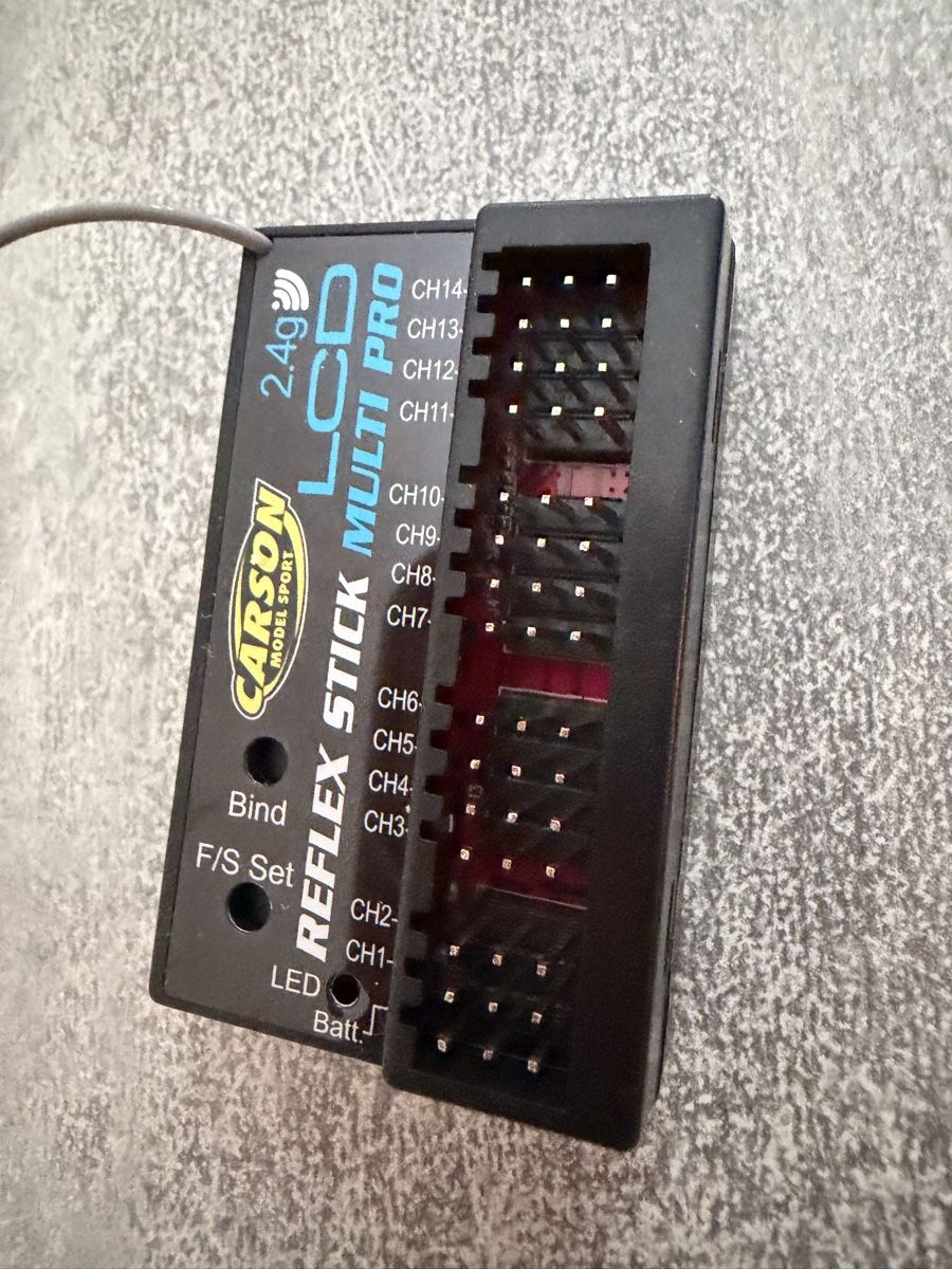 Carson RC Modellbau: Fernsteuerung Carson Reflex Stick Multi Pro 14 Kanal LCD – Gebraucht aus Solothurn von scania6200 4