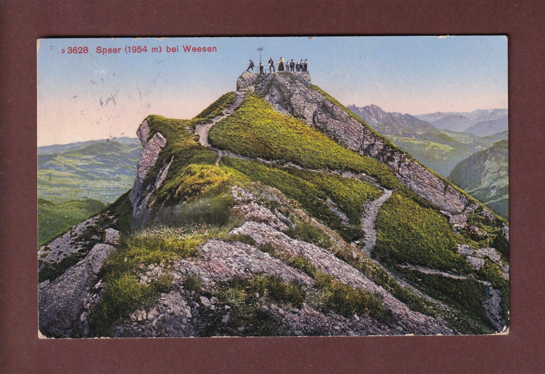 Cartes postales: SPEER bei Weesen - 1915 – D'occasion à Pully par nicecards-shop