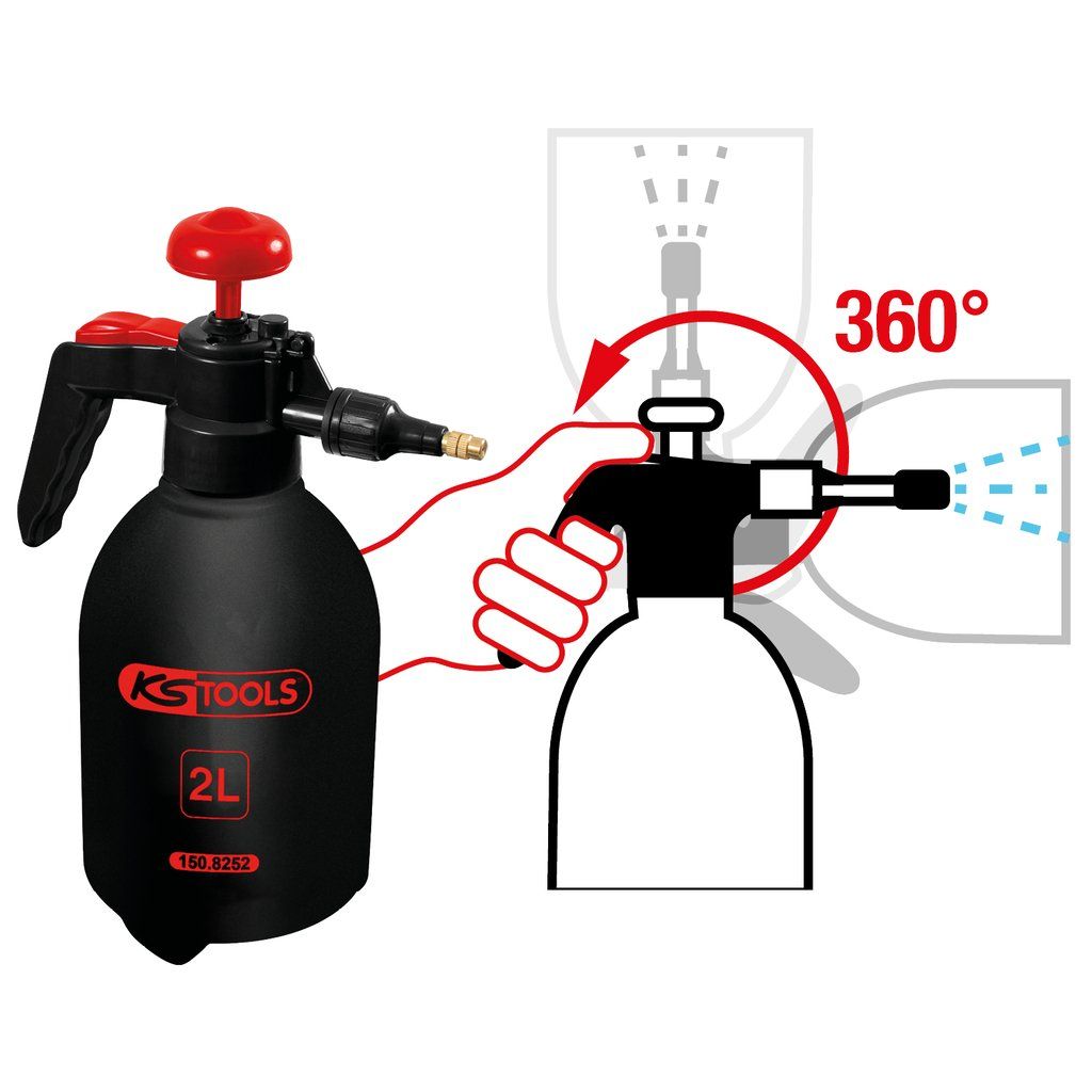 KS Tools Tutti gli attrezzi: KS Tools Druckpump-Zerstäuber, 2 l – Nuovo e nell'imballaggio originale da Volken venduto da cobrashop_tool 4