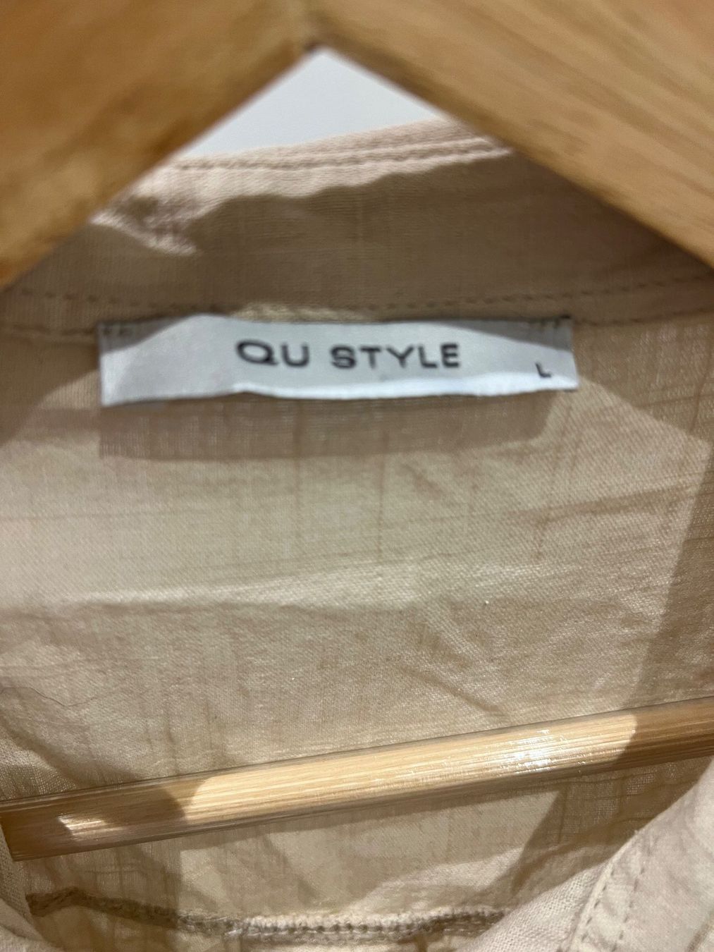 Camicette: QU Style Oversize Bluse, Beige, Gr. L, Top! – Usato da Bottenwil venduto da topshop 2