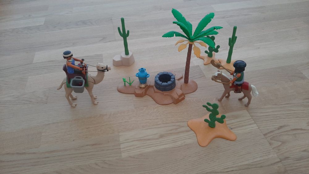 3er Set Heilige Könige Mit Kamelen, Figuren Aus Ha Produktbild-Vorschau 2