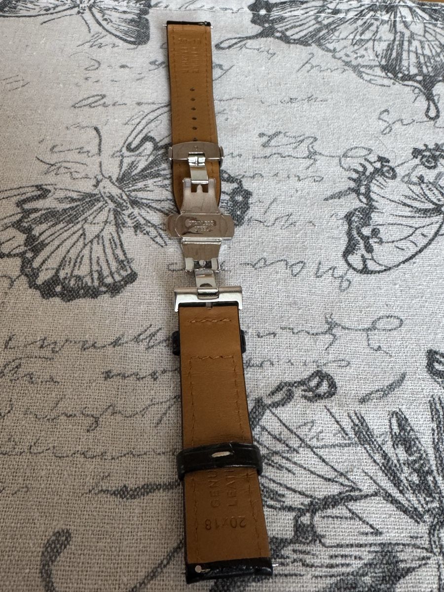 Bracciali & Braccialetti: Uhrenbänder 20x 18 Leder – Usato da Trimbach venduto da hubled 5