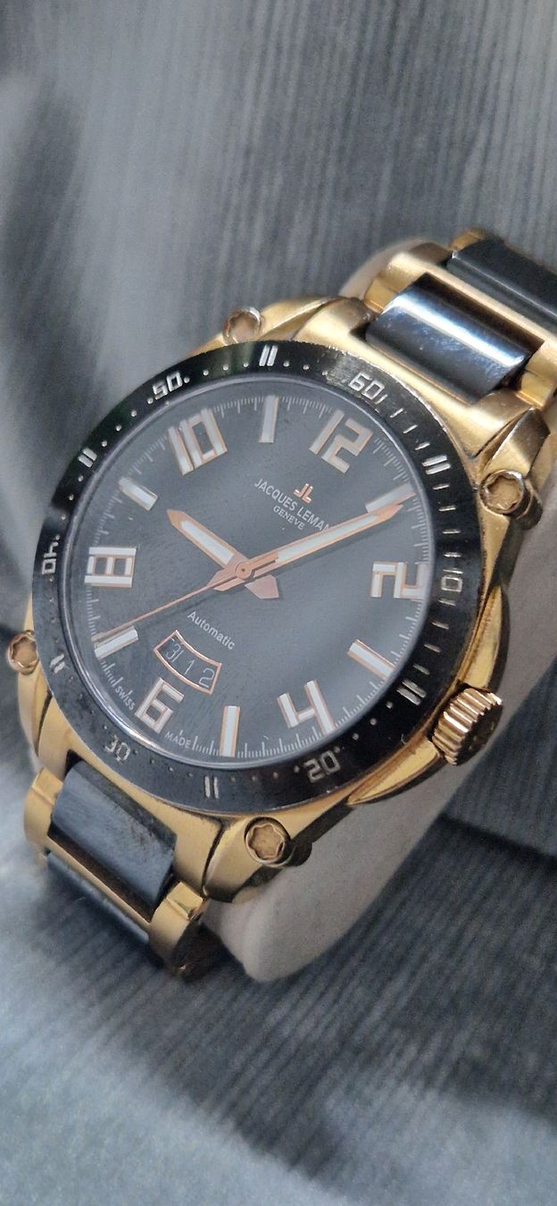 Jacques Lemans Uhren: Jacques Lemans Automatic Herrenuhr  – Neu (gemäss Beschreibung) aus Reiden von Flohmarkt-77 2