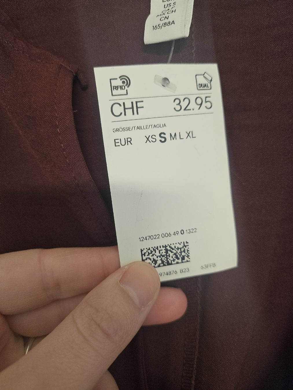 H&M Vestiti: Robe bordeaux – Nuovo e nell'imballaggio originale da La Tour-de-Peilz venduto da mar_2r26 1