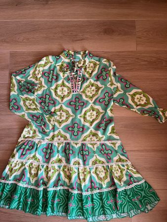 Floral summer dress from April Vintage, size 8