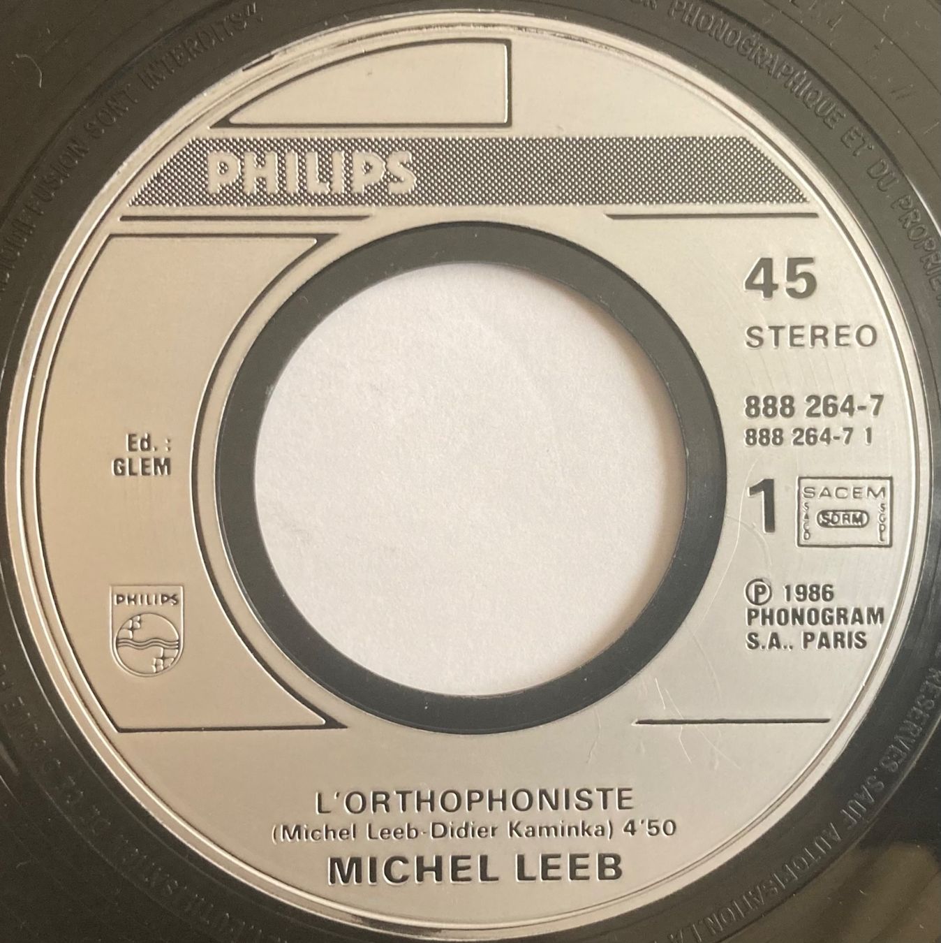 Dischi in vinile: MICHEL LEEB - L'ORTHOPHONISTE – Usato da Poliez-Pittet venduto da Newtown-Records 2