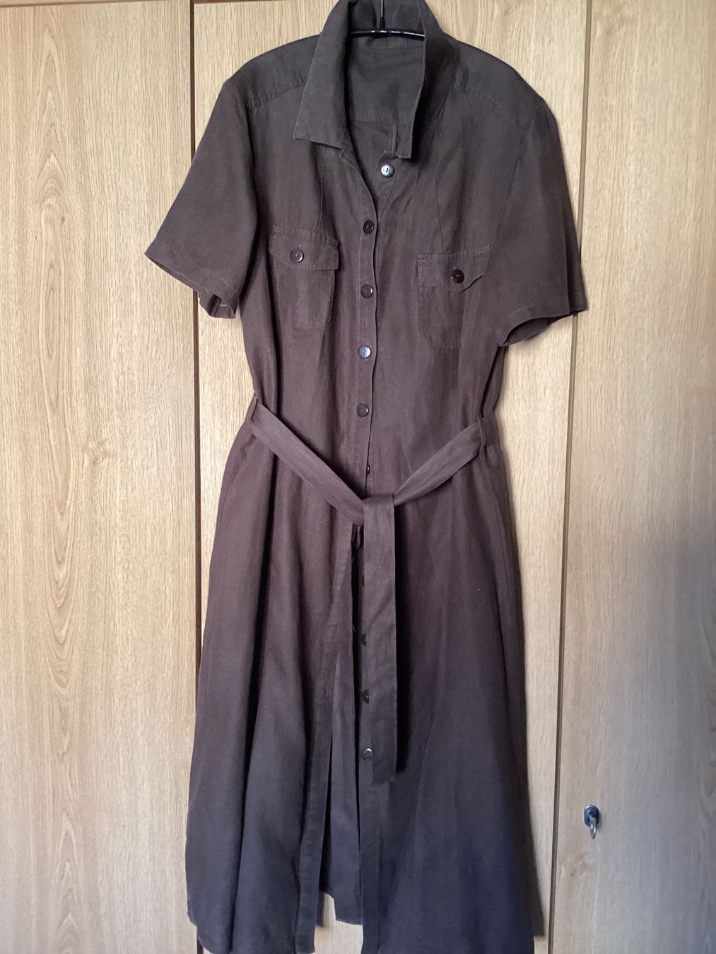 Kleider: Hemdblusenkleid in 100 % Leinen – Gebraucht aus Wetzikon ZH von Paty53