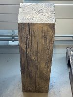 Deko Säule gross, Zement-Keramik, 66 cm/Neu
