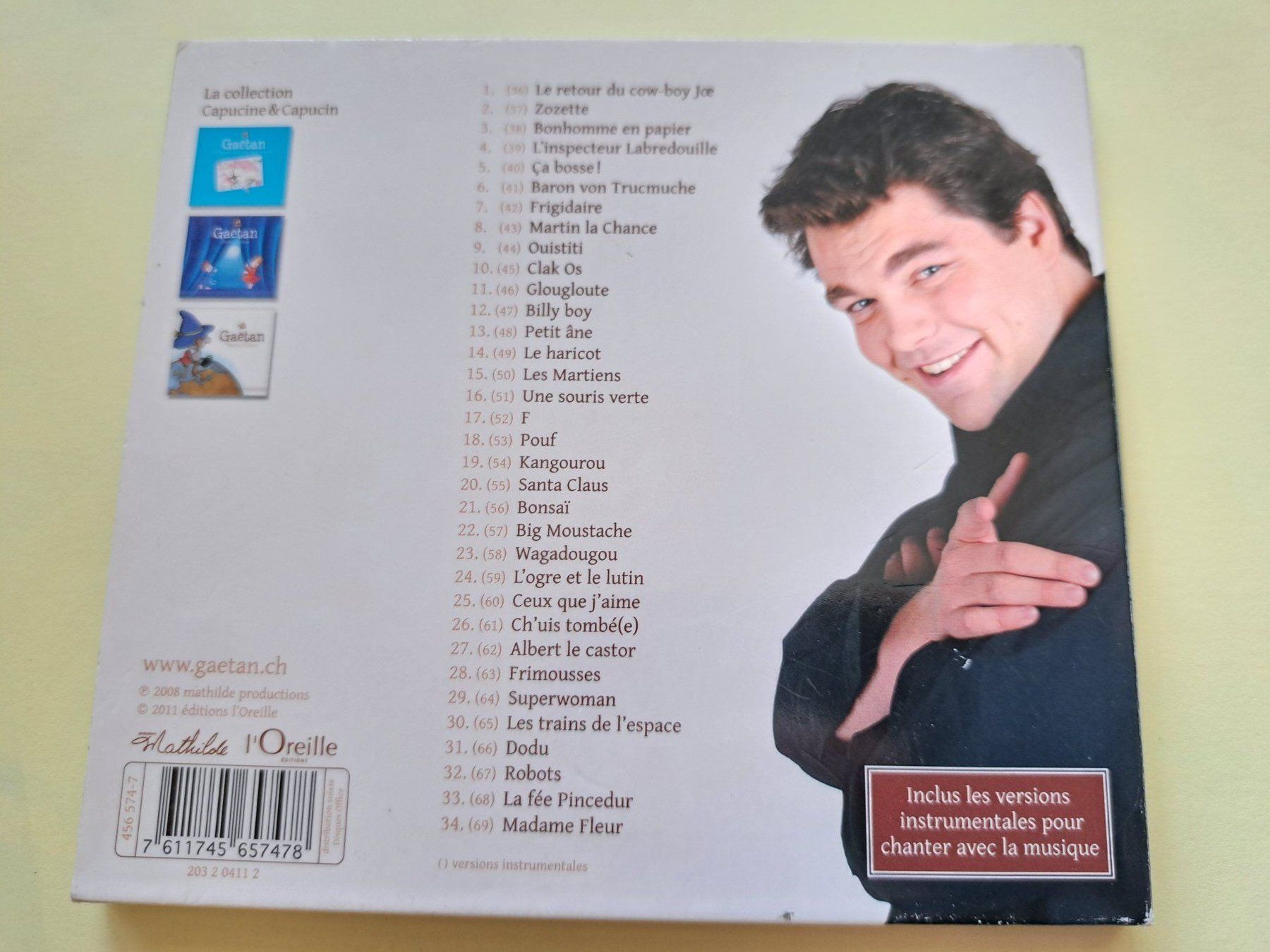 CDs: Cd Gaëtan - Martin la chance  – Gebraucht aus Pully von bro_n52j 1