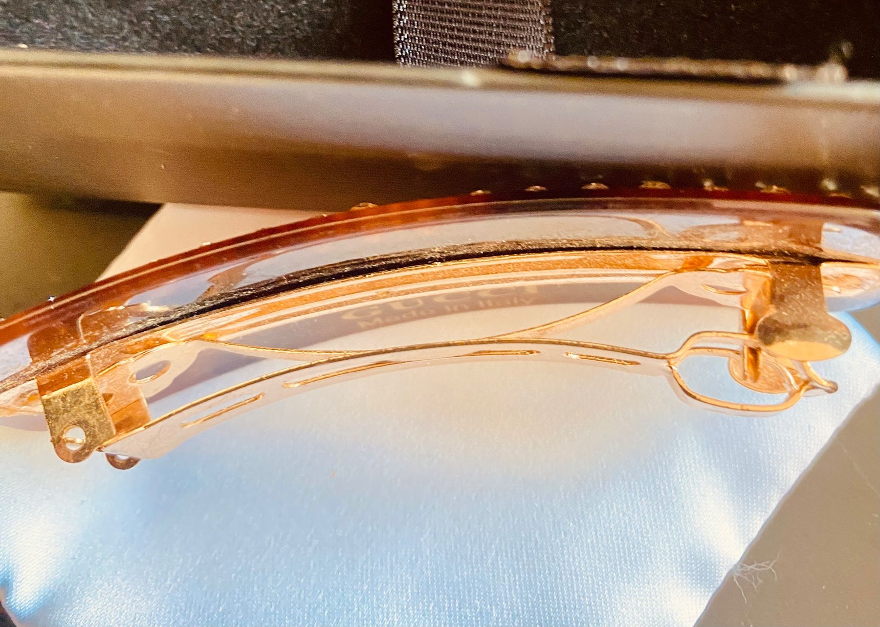 Gucci Accessori per capelli: Gucci Kristall Haarspange – Usato da Zürich venduto da Sol65 3