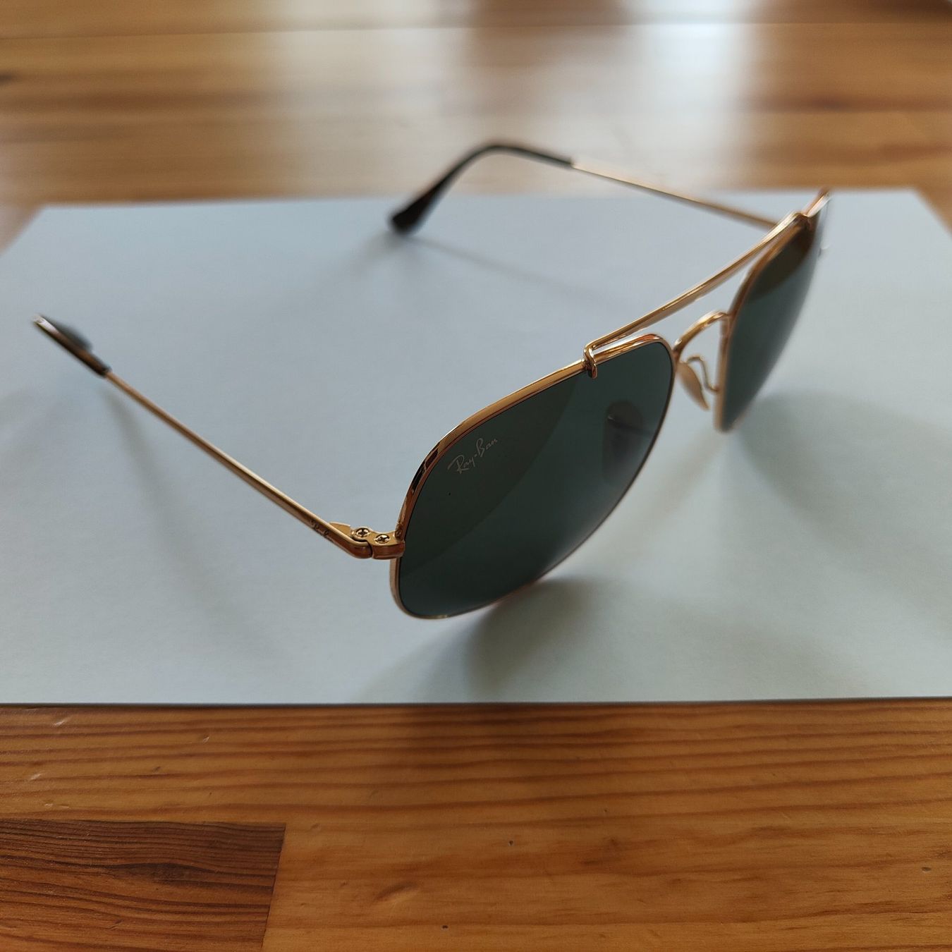 Ray-Ban Occhiali & Lenti: Lunettes de soleil Ray-ban Dorées – Nuovo (secondo la descrizione) da Châtelaine venduto da Dan_pfw5 1