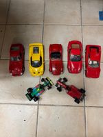 Lot de 7 miniatures de voitures Ferrari collector - Idéal co
