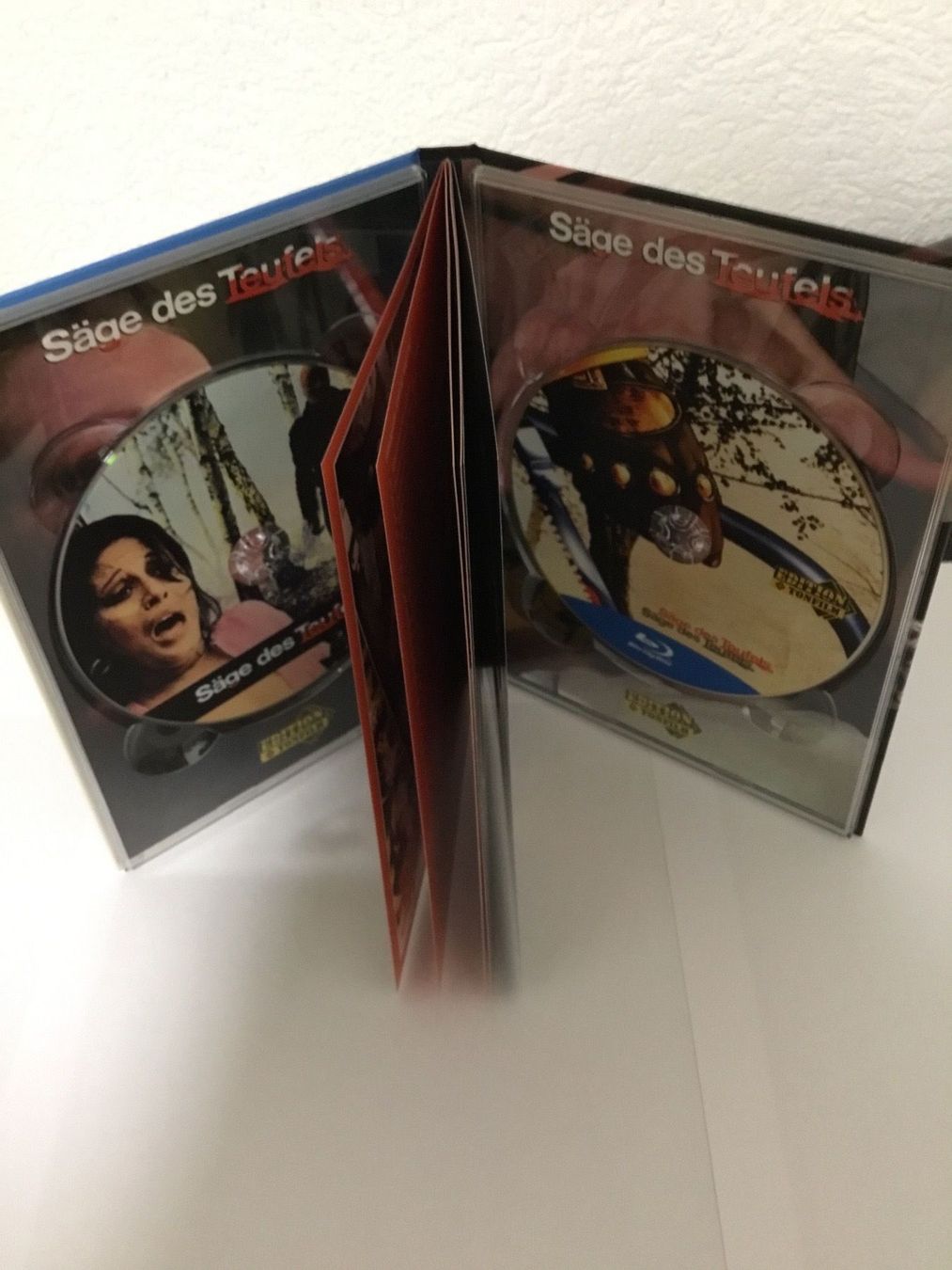 Tutti i DVDs: Säge des Teufels Blu Ray + dvd Mediabook Neu Wertig – Nuovo (secondo la descrizione) da Blauen venduto da berlingo65 3