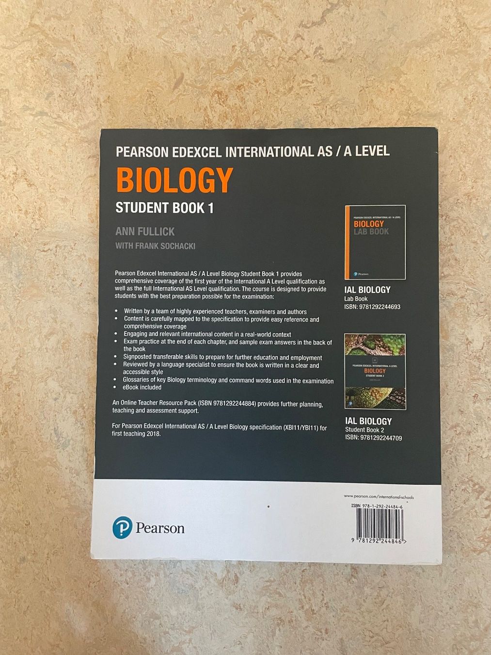 Libri: Pearson Edexcel International AS/A Level Biology Buch – Usato da Zürich venduto da k42m 1
