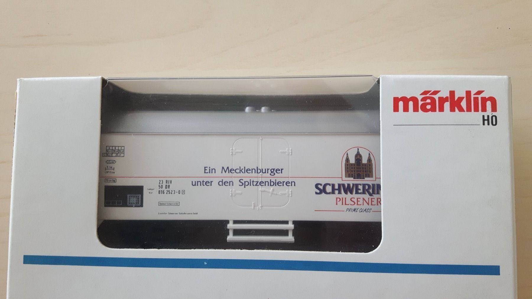 Märklin Modellini di ferrovie: Wagon 4418 bière schweriner – Nuovo e nell'imballaggio originale da Cortaillod venduto da duchmoc