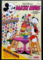 Mickey Maus Nr. 19  3.5.1989 mit Beilage