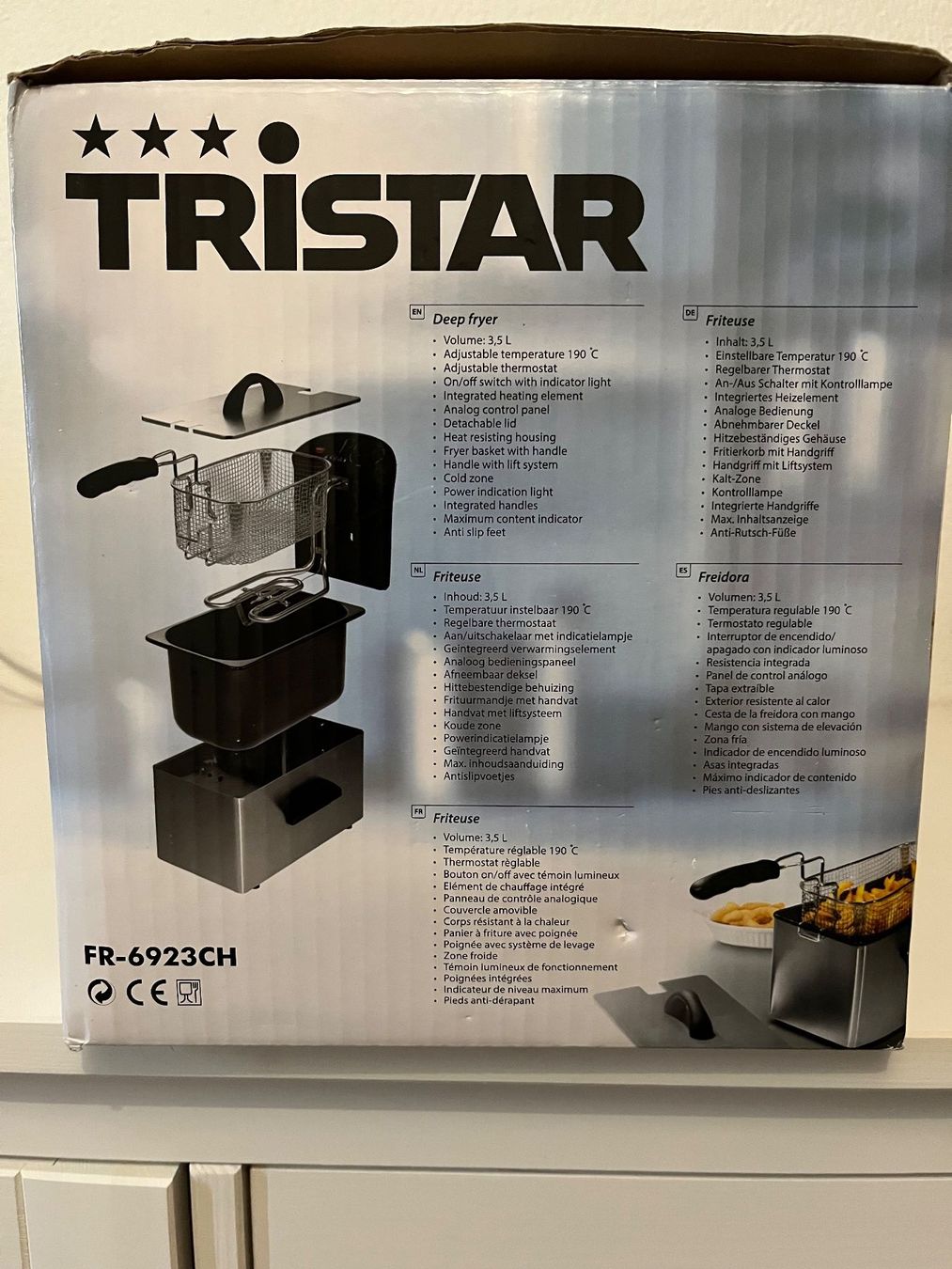 Elettrodomestici da cucina: Fritteuse Tristar, Inhalt 3.5L – Usato da Brügg BE venduto da Cinia 4