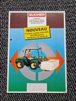 Original Prospekt Bucher-Ferrari Wendetrac RS50 / RS70 franz