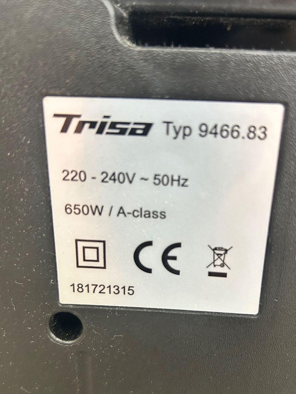 Trisa Aspirapolveri & Accessori: Staubsauger Trisa Model T 6683 Rot – Usato da Malters venduto da DPHandel 8