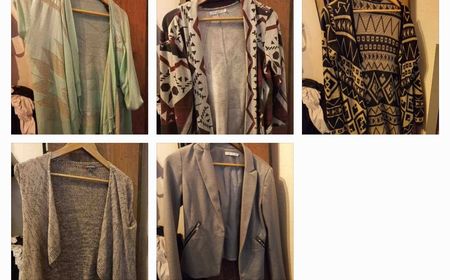 5 Jacken, Blazer, Jäckchen, Grösse L