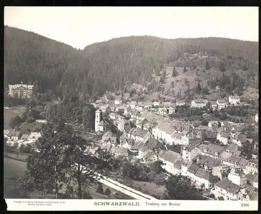 Fotografie & Manifesti: Fotografie Triberg / Schwarzwald, Blick  – Usato da Berlin venduto da bartko-reher
