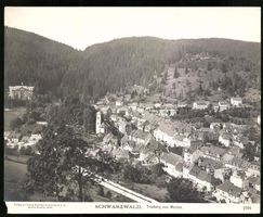 Fotografie Triberg / Schwarzwald, Blick 