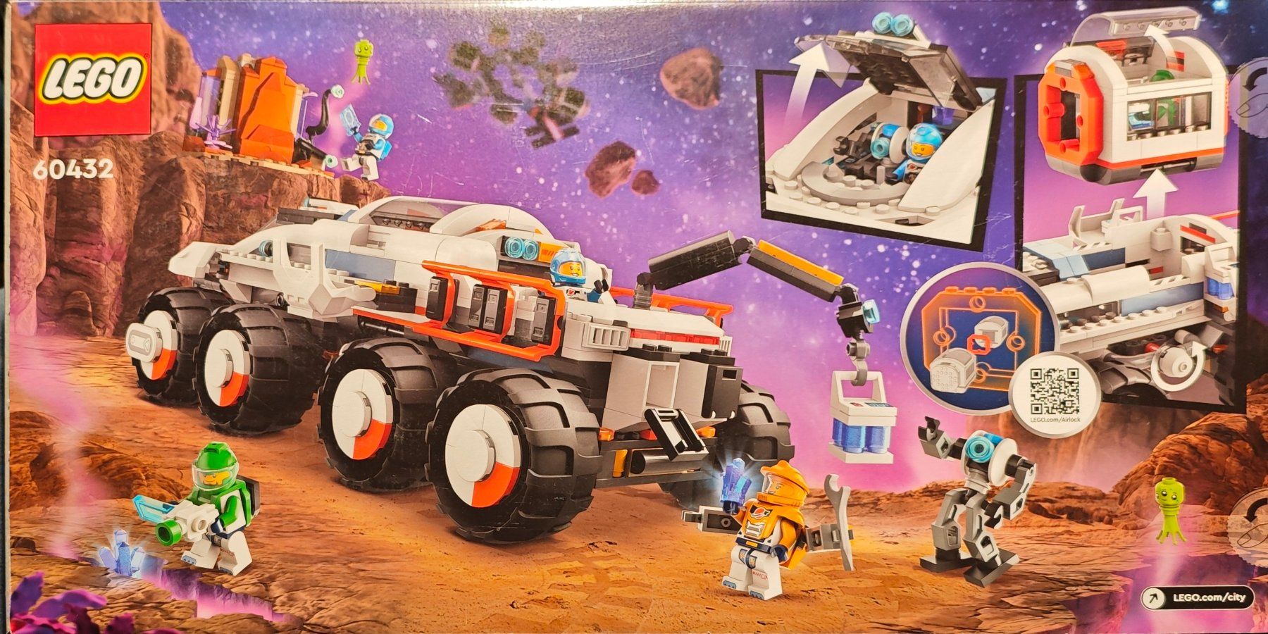 Lego Kit di costruzioni: Lego Space, Set 60432, Command Rover and Crane Loader, OVP – Nuovo e nell'imballaggio originale da Pfaffhausen venduto da seppentony 1