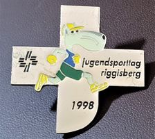 R031 - Pin Turn Kreuz - Jugendsporttag Riggisberg 1998