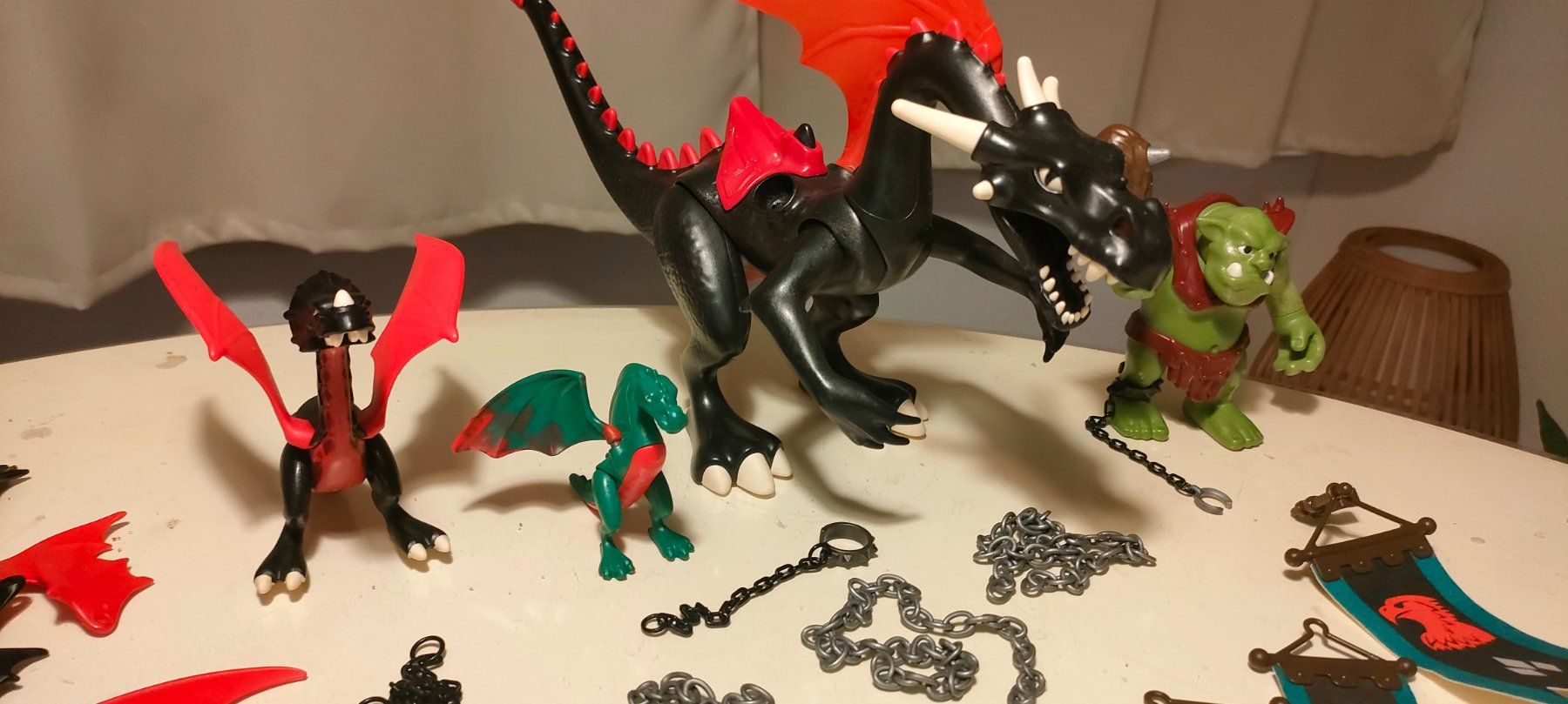 Playmobil Giocattoli: Playmobil Set - Ritter Waffen Drachen Set 2 – Usato da Muri AG venduto da Suiphi 6