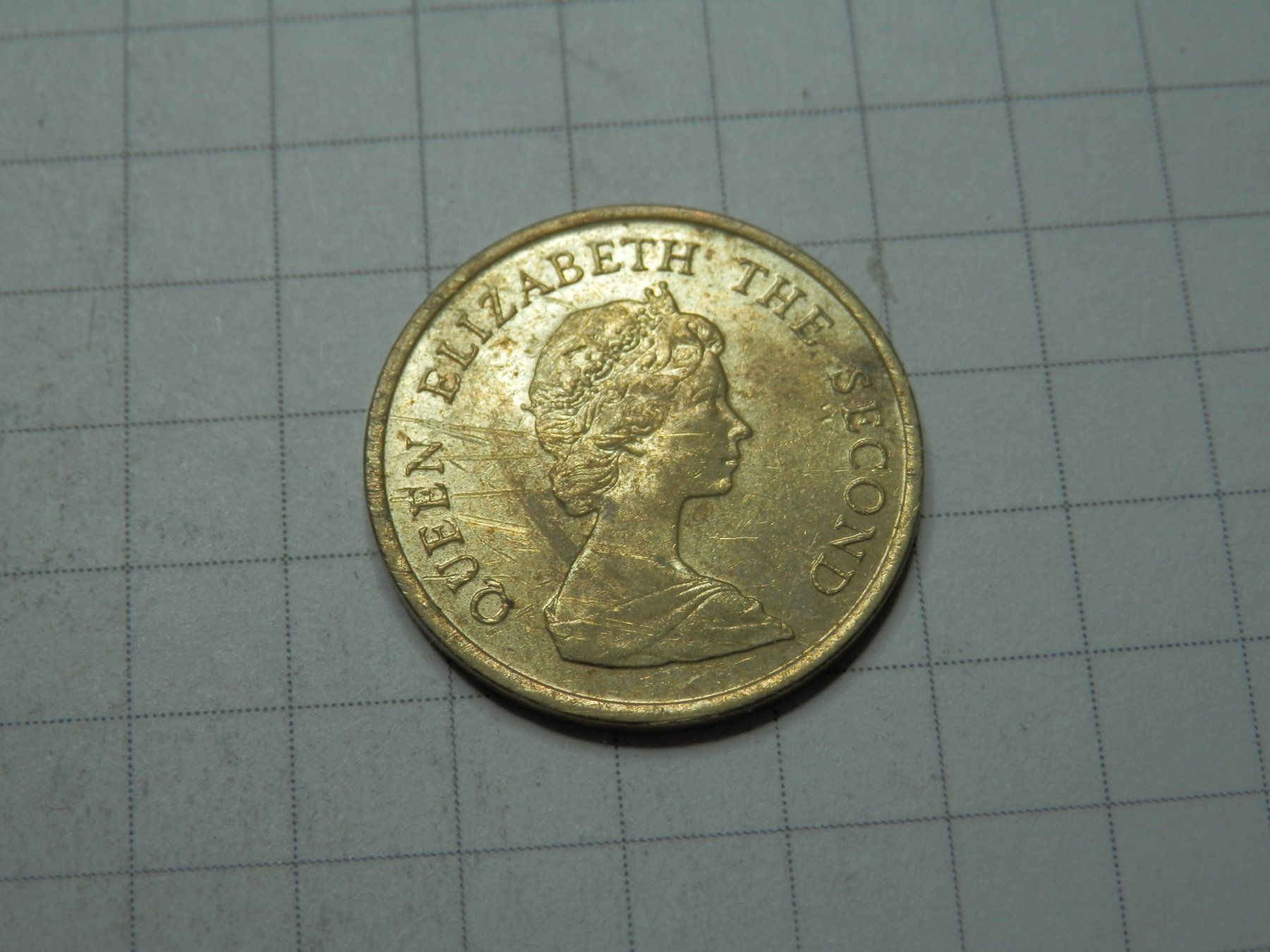 Alle Münzen: Hongkong 10 Cent, 1982 – Gebraucht aus Weiach von weiach81