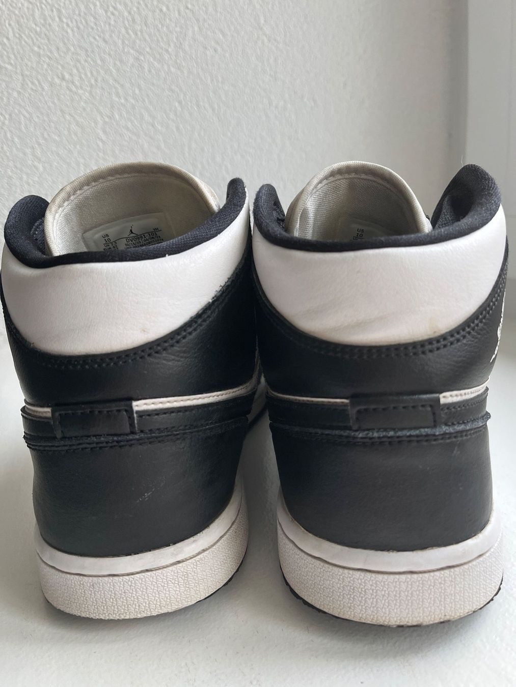 Jordan Scarpe da uomo: Air Jordan 1 Mid Panda – Usato da Court venduto da Style_ambre 7