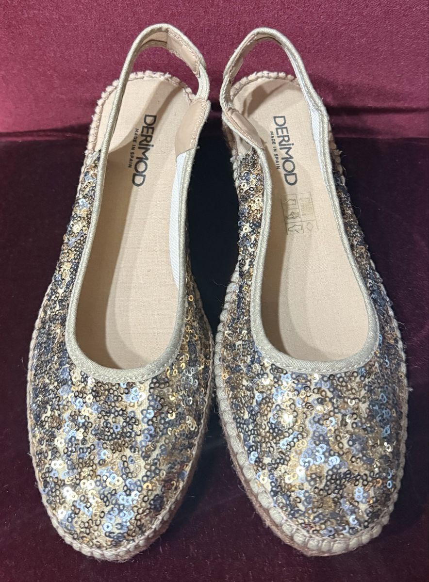 Damenschuhe: sequin wedge espadrilles – Neu (gemäss Beschreibung) aus Zürich von Yuece
