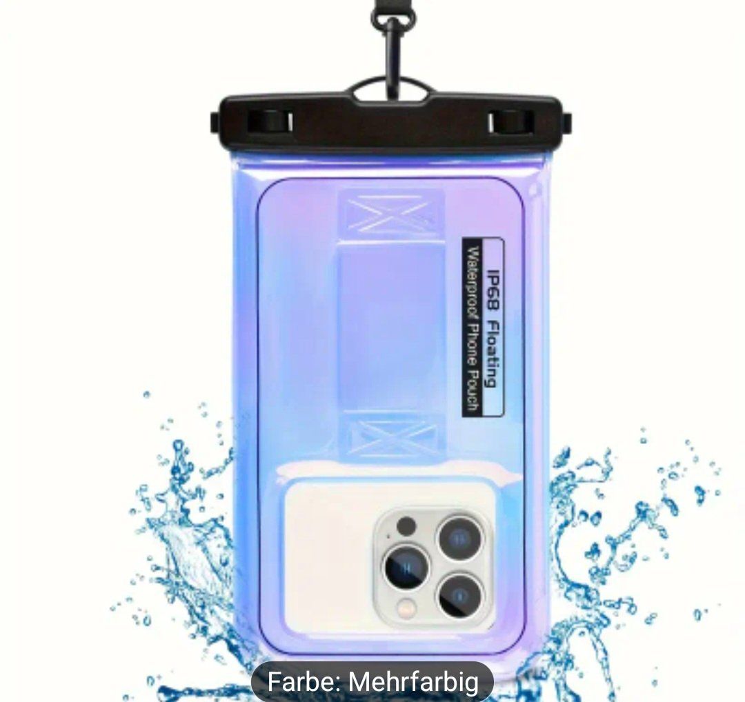 Cover & Protezioni schermo: Schutzhülle / Case gegen Wasser, violett – Nuovo (secondo la descrizione) da Baden venduto da rocket85