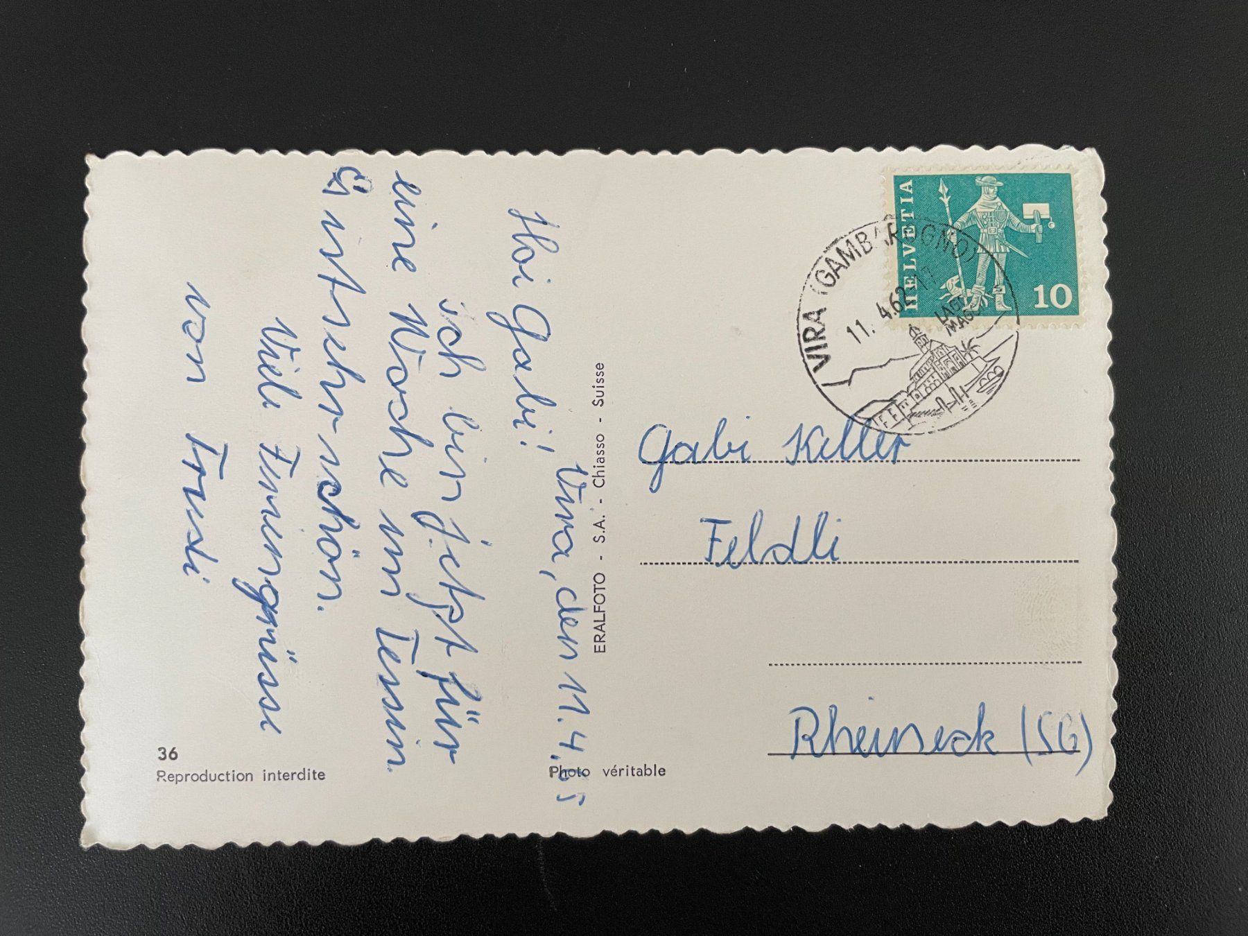 Cartoline postali: AK TI Vira Gambarogno – Usato da Thal venduto da Danny82 1