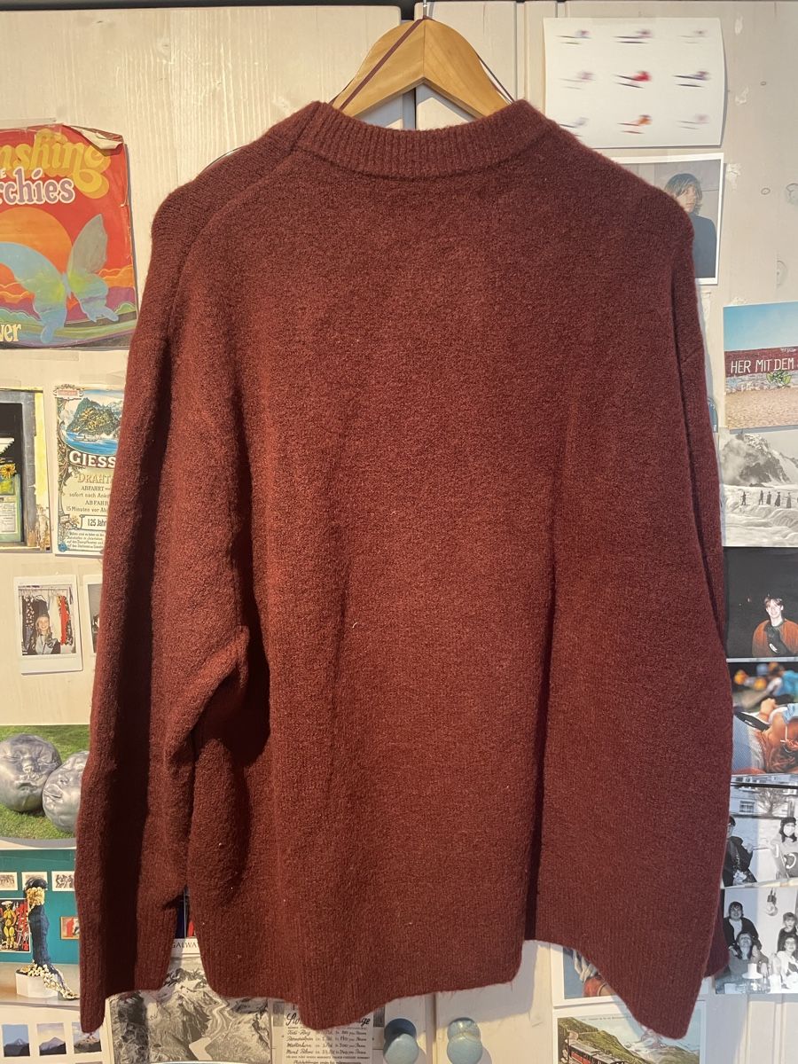 Stradivarius Pullover & Sweatshirts: Strickpullover, bordeaux – Neu (gemäss Beschreibung) aus Turgi von eiiinalem 3