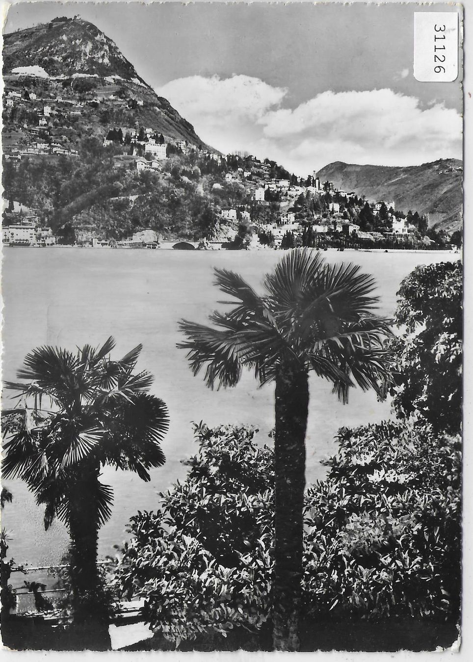 Cartoline postali: Lugano-Castagnola - Monte Bre – Usato da Ettingen venduto da Kartenplanet