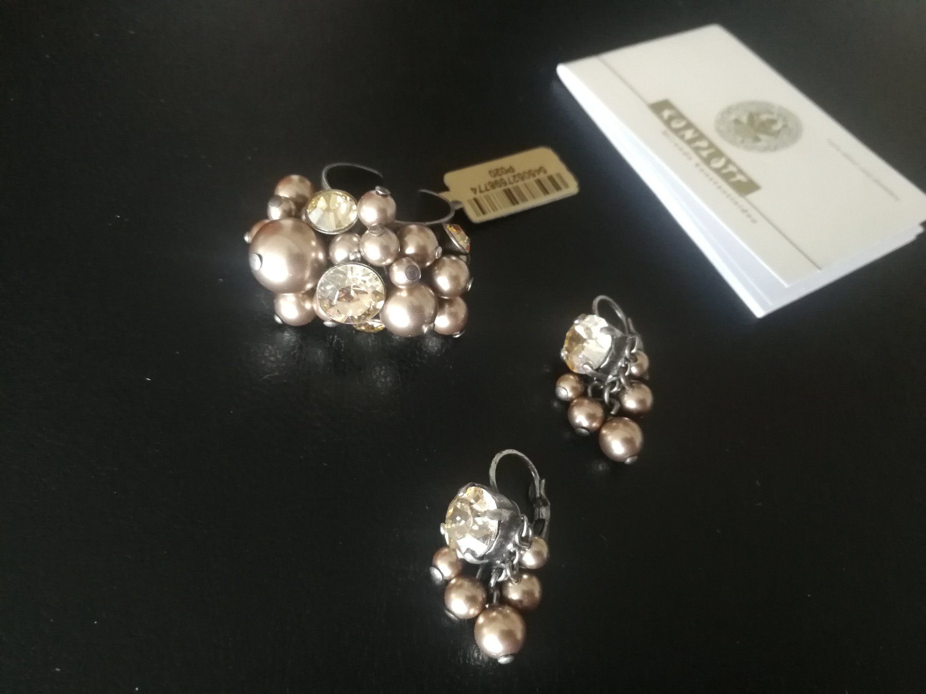 Altri gioielli: Schmuckset von Konplott Ohrhänger Ring – Nuovo (secondo la descrizione) da himmelried venduto da bribuli 4
