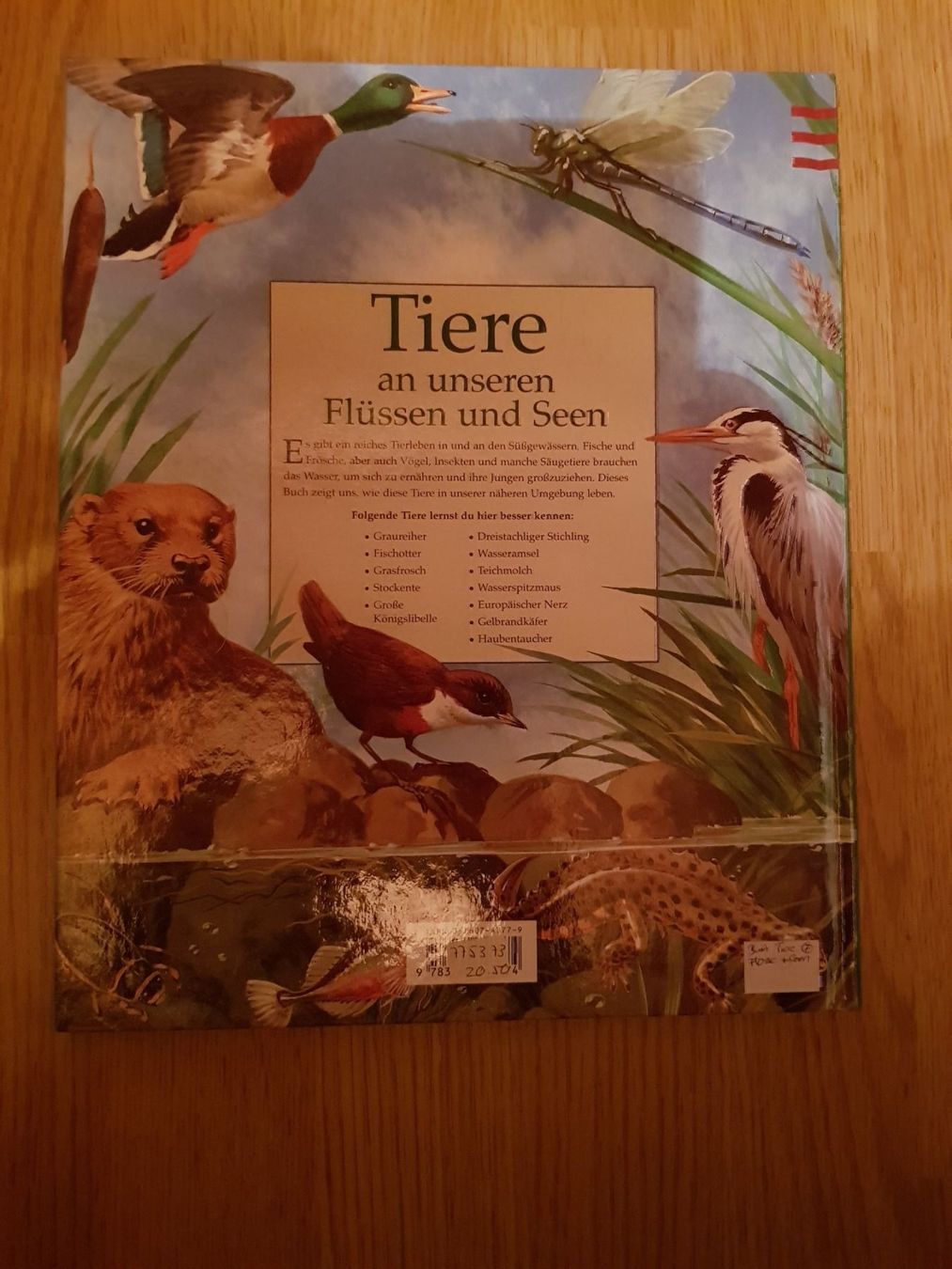 Libri: Buch Tiere an unseren Flüssen und Seen – Nuovo e nell'imballaggio originale da Schwarzenburg venduto da Flamingo07 1