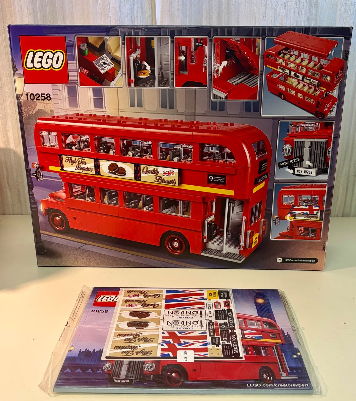 Lego Kit di costruzioni: Lego 10258 London Bus – Usato da Safenwil venduto da Nimo_1980 2