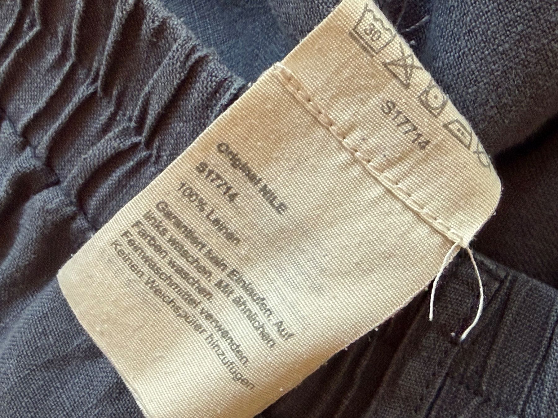 Nile Hosen: NILE Hose Gr. S  100% Leinen – Gebraucht aus Interlaken von Bona55 6