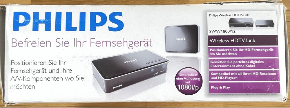 Philips Home Cinema: Philips SWW1800 Wireless HDTV Link – Usato da Tägerwilen venduto da Shaimaa 1