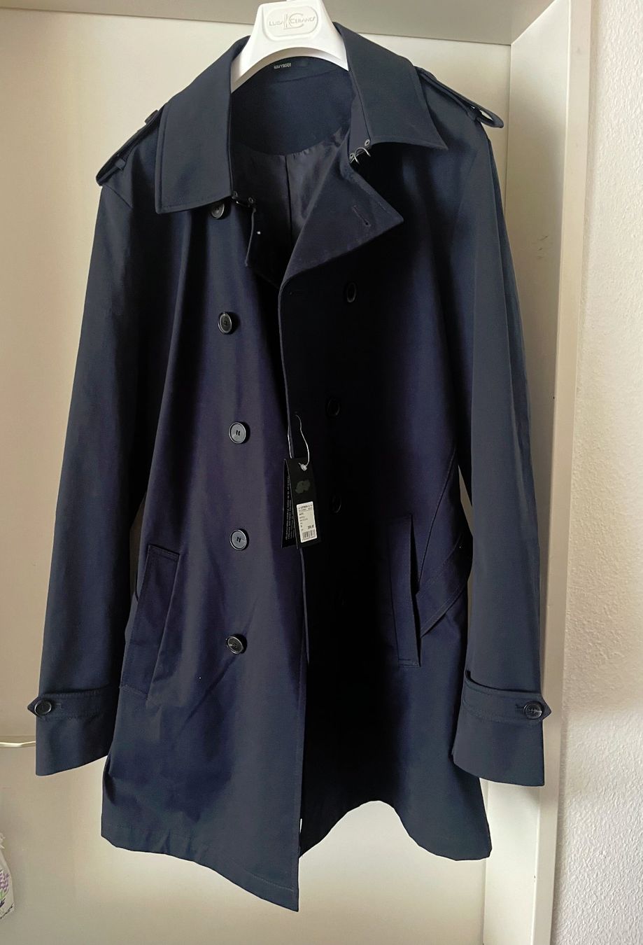 Navyboot Cappotti: Navyboot Mantel Trench Gr. 54 neu BLAU – Nuovo (secondo la descrizione) da Zürich venduto da galble 2